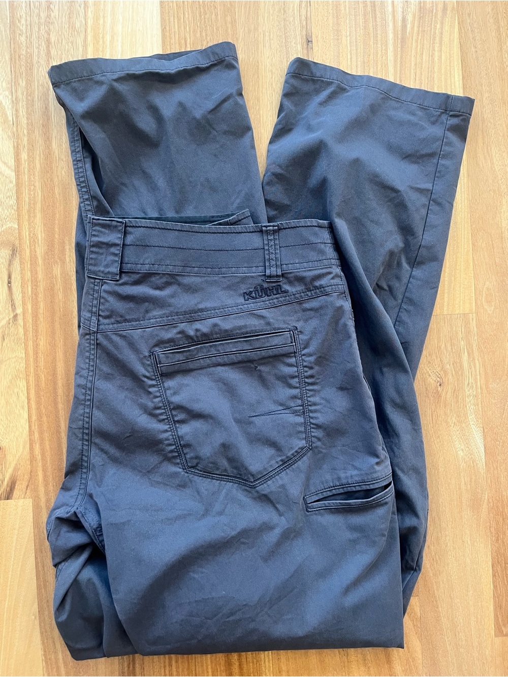 Kuhl Slax men’s outdoor hiking pants slate gray EUC | READ SIZE INFO